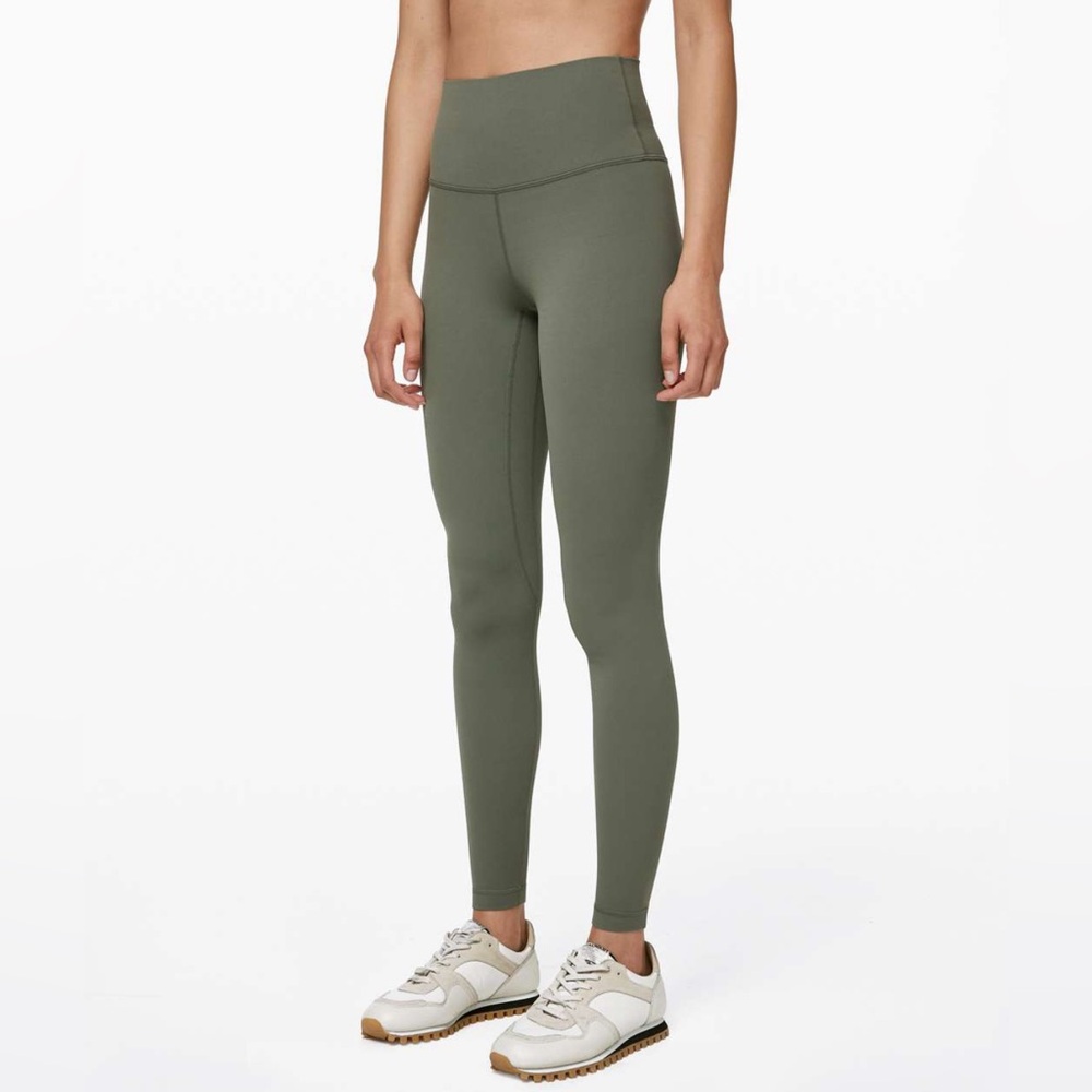 Lululemon Size 0 Align Leggings High Rise Green Sage Matcha